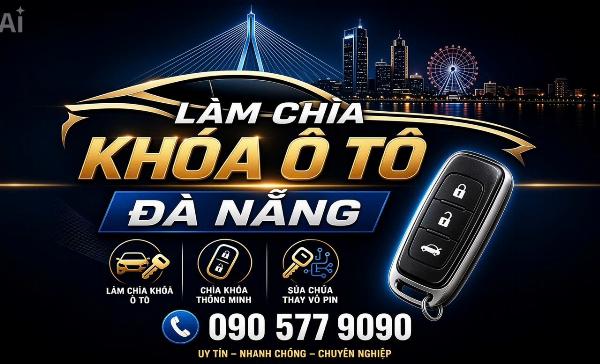  Làm Chìa Khóa Ô Tô Đà Nẵng